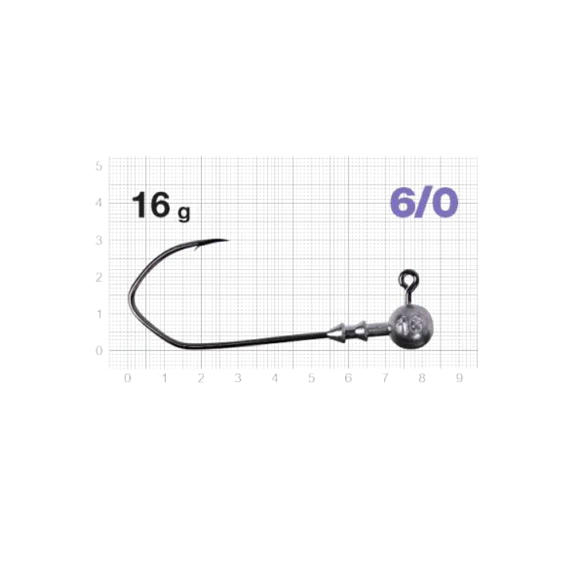 

Джиг-головки Nautilus CLAW NC-1021 крючок 6/0, 16гр (3шт), Серебристый;черный, 1021-16