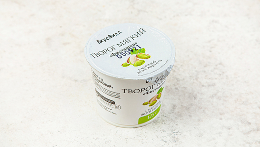 

Творог мягкий ВкусВилл Фисташка 125 г