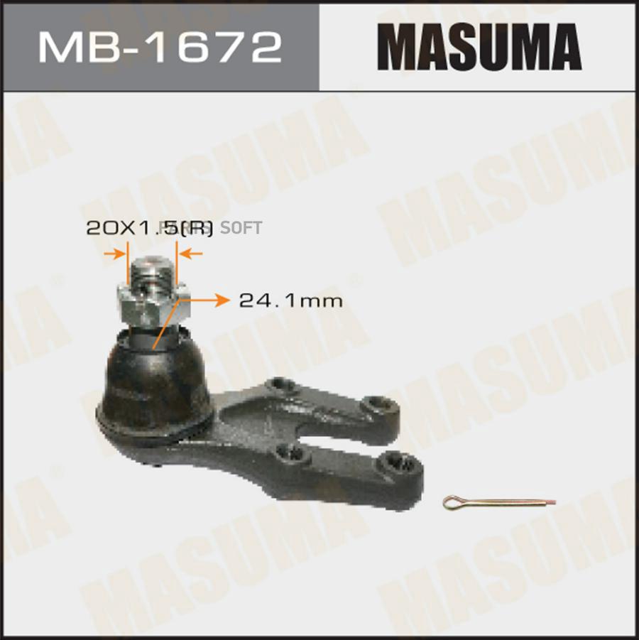 

Шаровая опора MASUMA front low BONGO/ SK82V, SK22T