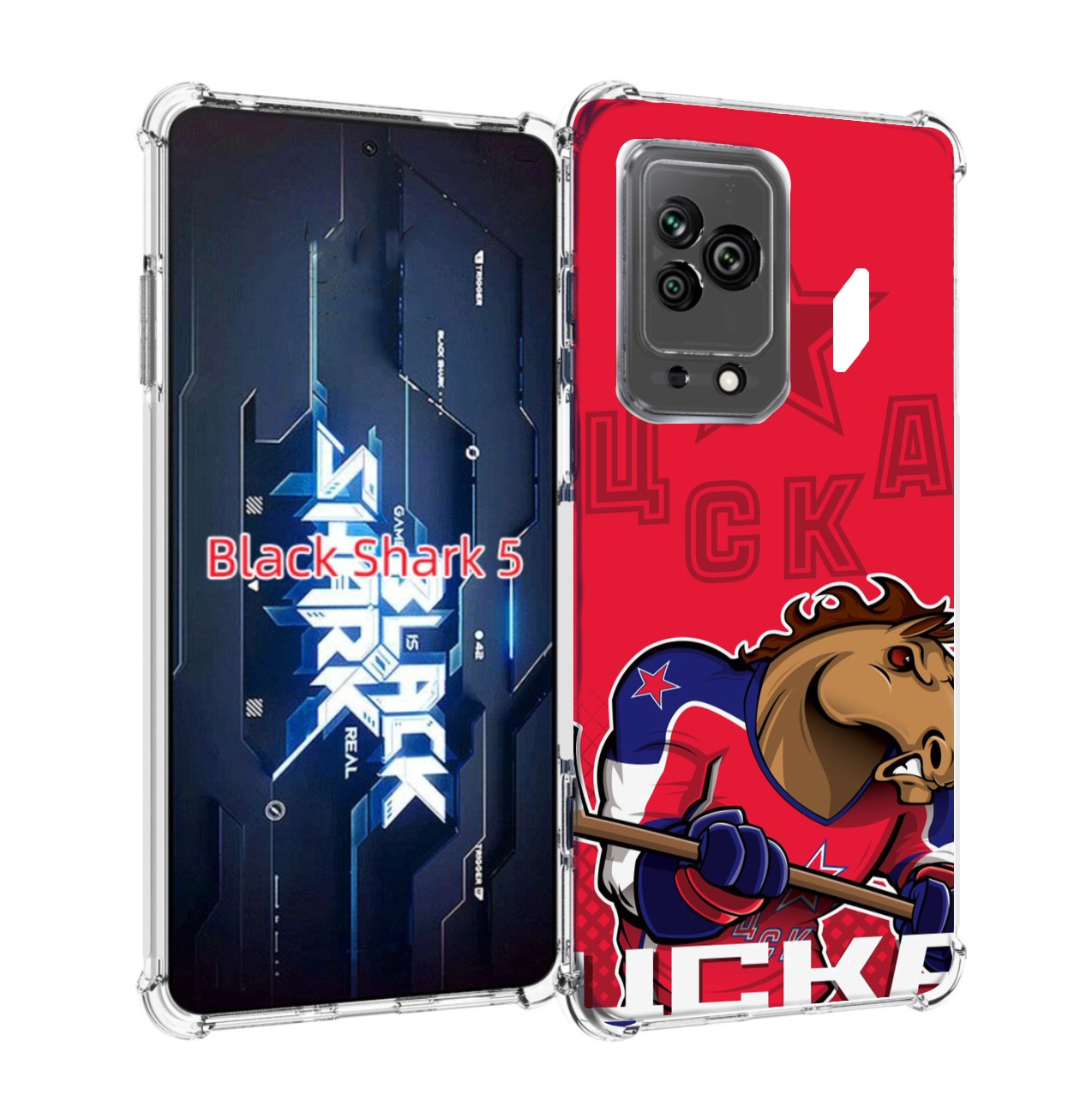 

Чехол MyPads хк цска мужской для Xiaomi Black Shark 5, Прозрачный, Tocco