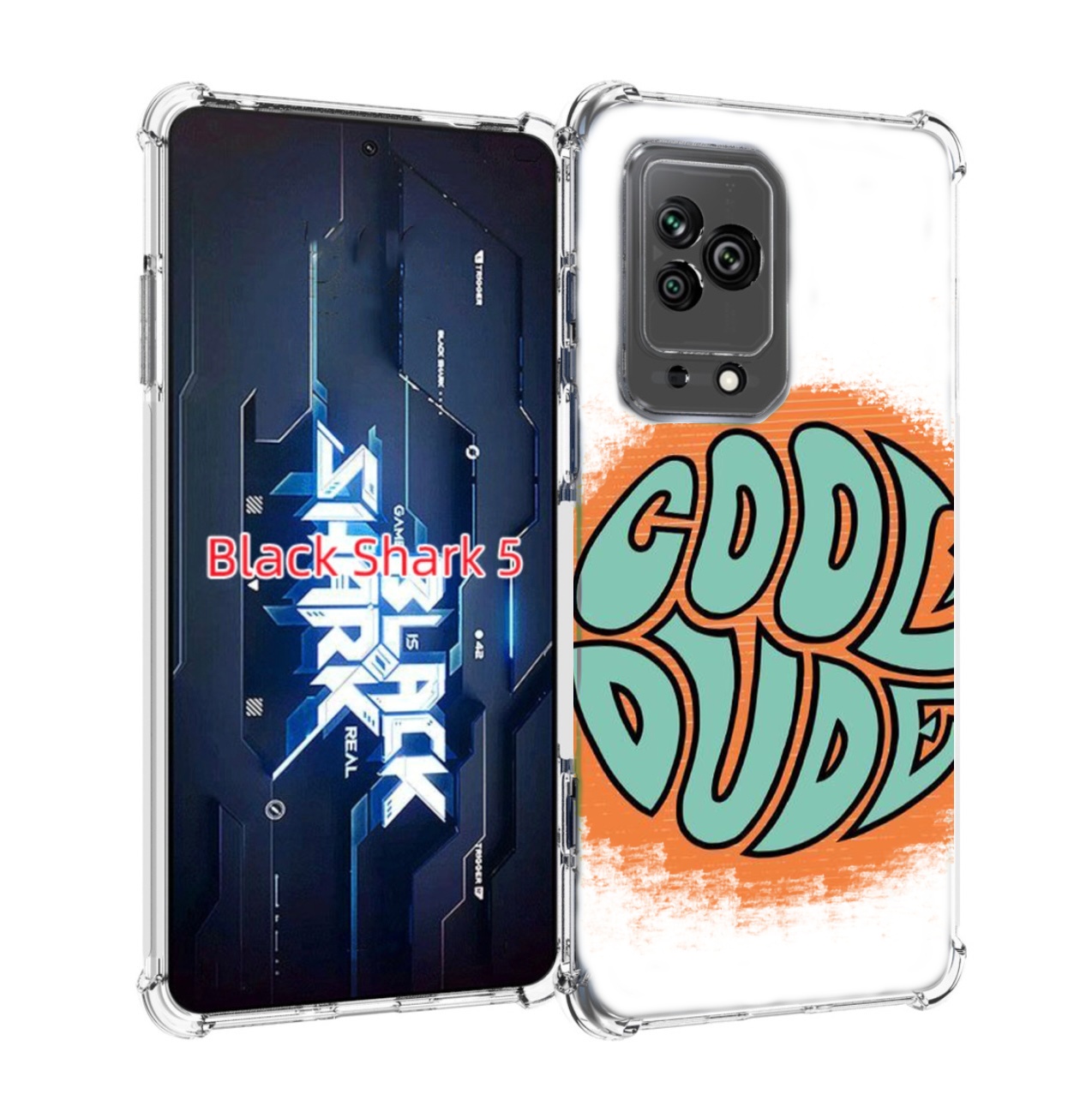 

Чехол MyPads хороший приятель для Xiaomi Black Shark 5, Прозрачный, Tocco
