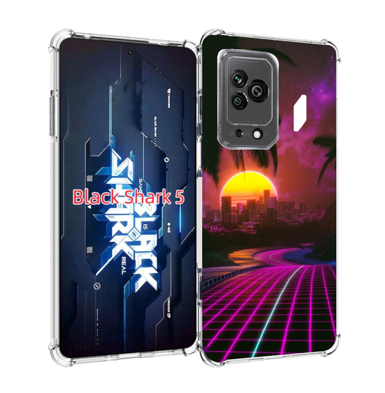 

Чехол MyPads хотлайнмайами 2 для Xiaomi Black Shark 5, Прозрачный, Tocco
