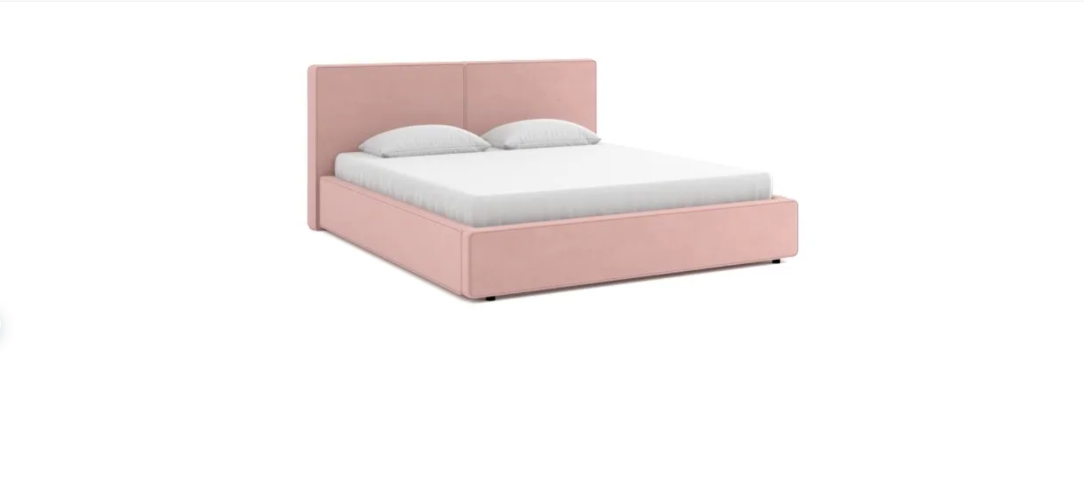 

Кровать Askona Murrey I Sky Velvet 01 160х200, Розовый