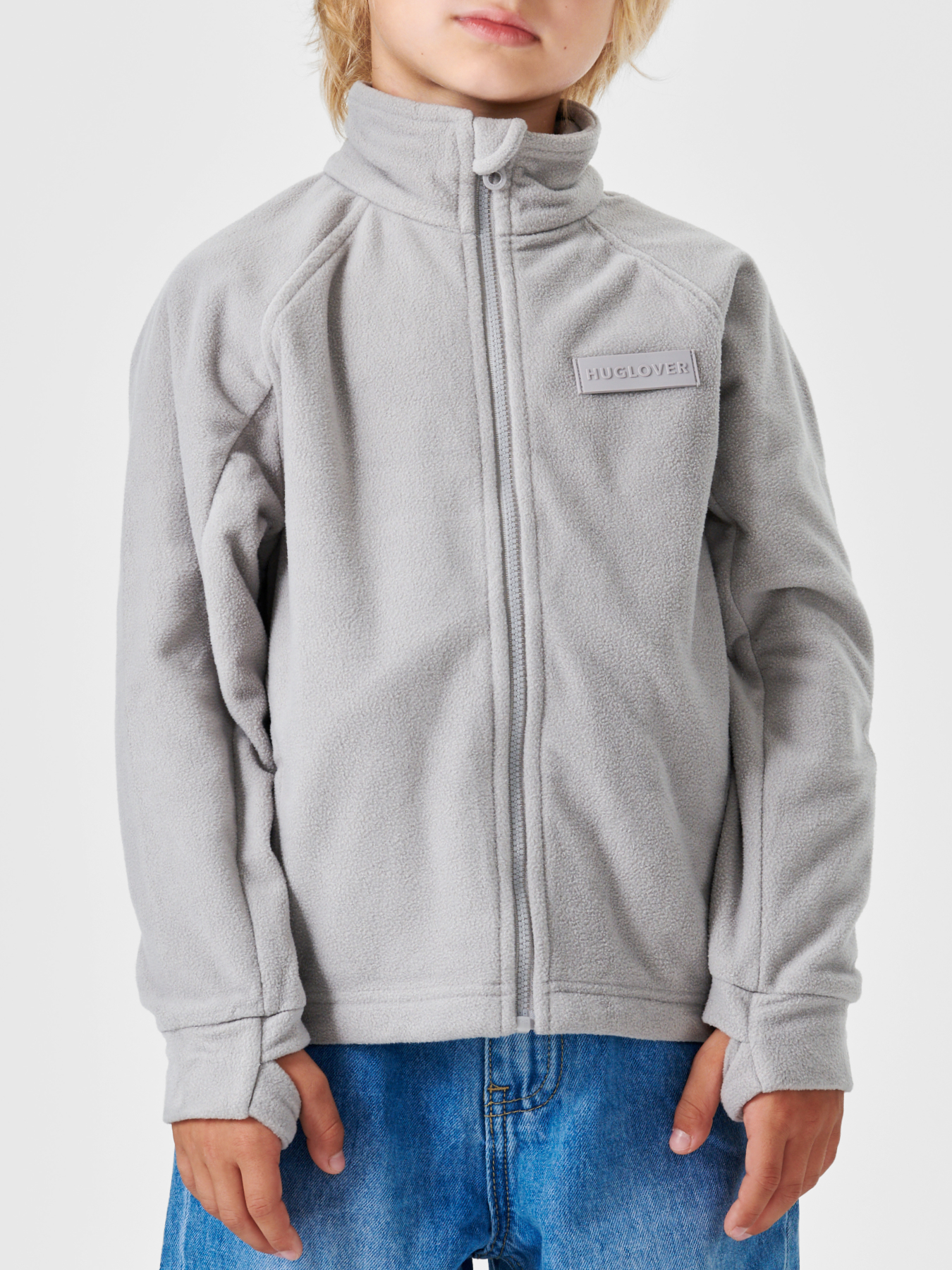 Толстовка детская Happy Baby 89096 серый 104 2050₽