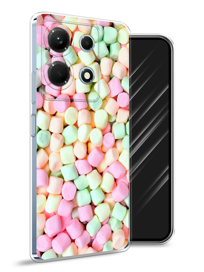 

Чехол Awog на Infinix Note 30 4G "Marshmallows", Зеленый;желтый;розовый, 3104650-10