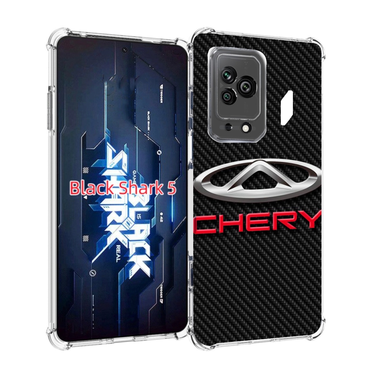 

Чехол MyPads чери chery 2 для Xiaomi Black Shark 5, Прозрачный, Tocco