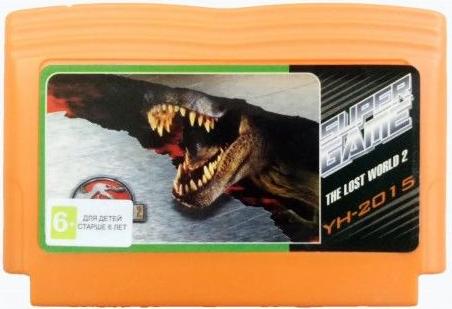 

Картридж Парк Юрского периода 2 (The Lost World 2) (Jurassic Park 2) (8 bit)