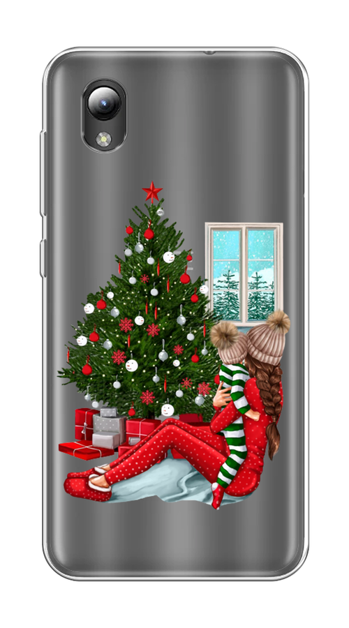 

Чехол на ZTE Blade A3 2019/L8/ZTE Blade A31 lite "Новый год с мамой", Красный;зеленый;голубой, 132950-6