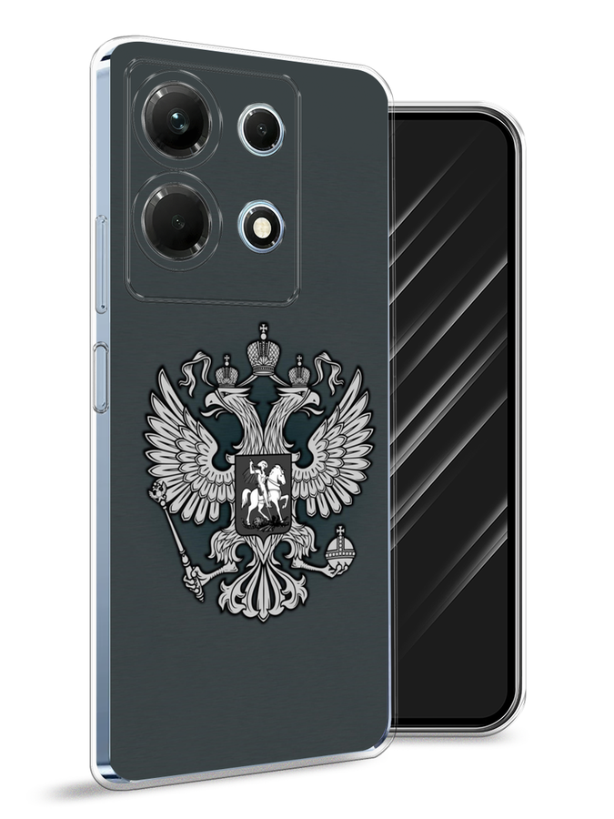 

Чехол Awog на Infinix Note 30 4G "Герб России серый", 3104650-5