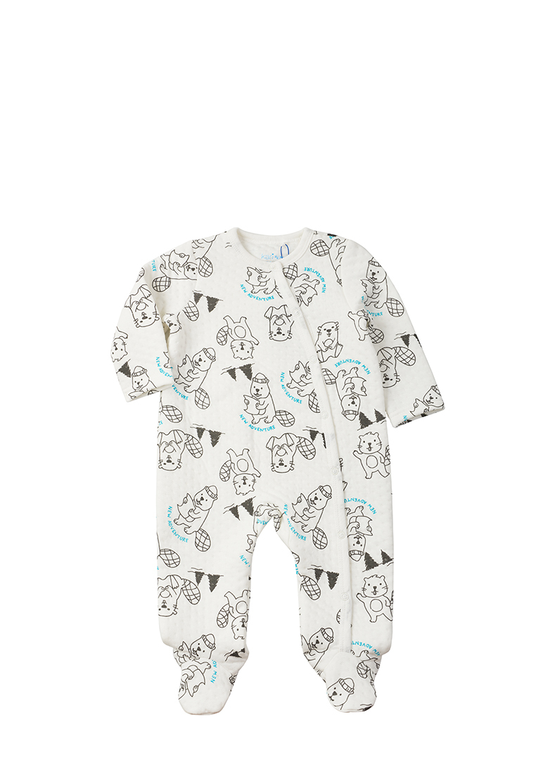 

Комбинезон детский Kari baby AW23B07103307, белый, 56, AW23B07103307
