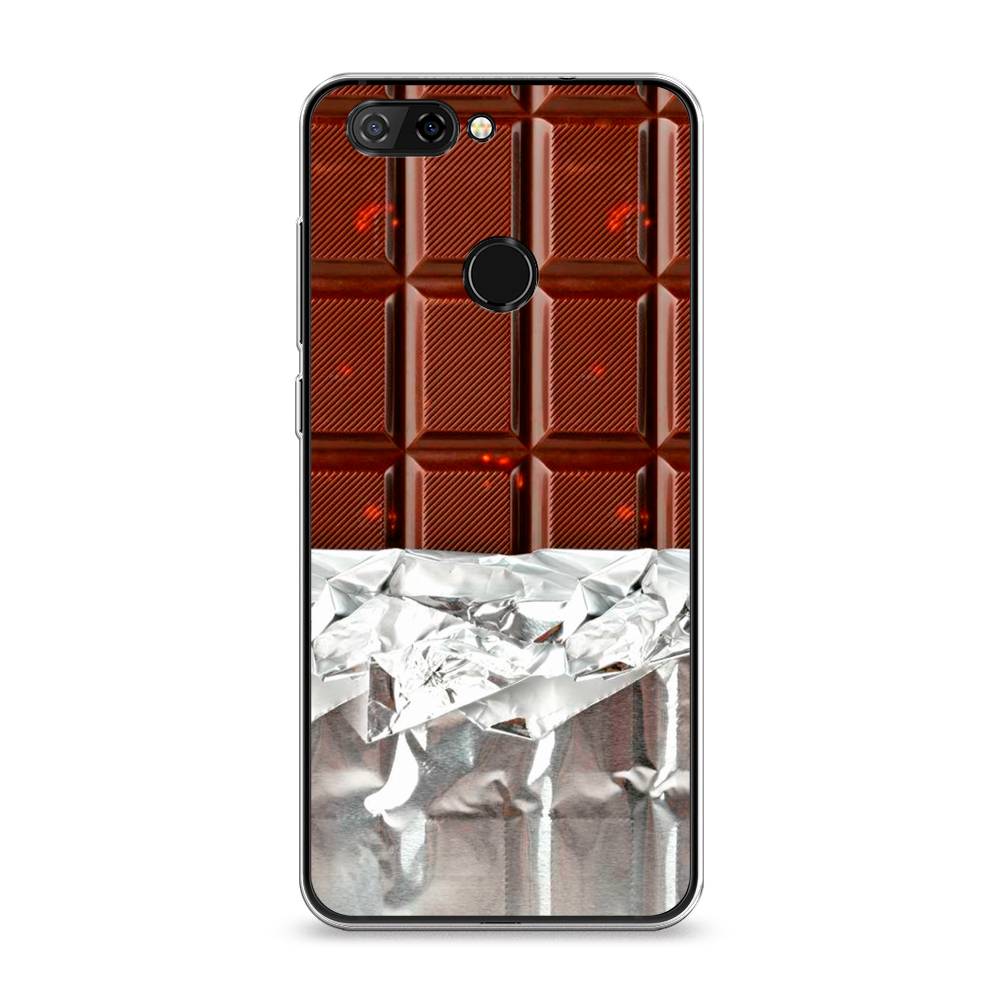

Чехол на ZTE Blade V9 "Шоколад в обертке", Коричневый, 132450-6