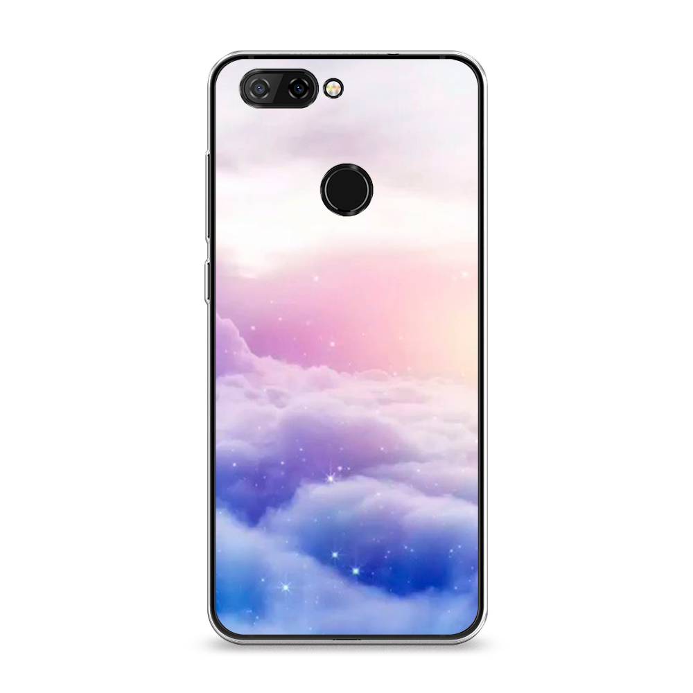 

Чехол на ZTE Blade V9 "Небеса", Голубой;белый;розовый, 132450-2
