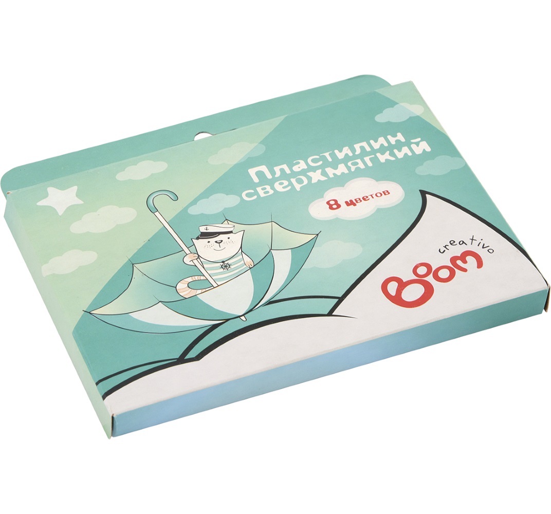 

Пластилин Boom Studio 8 цв. 120 г 0130-3008