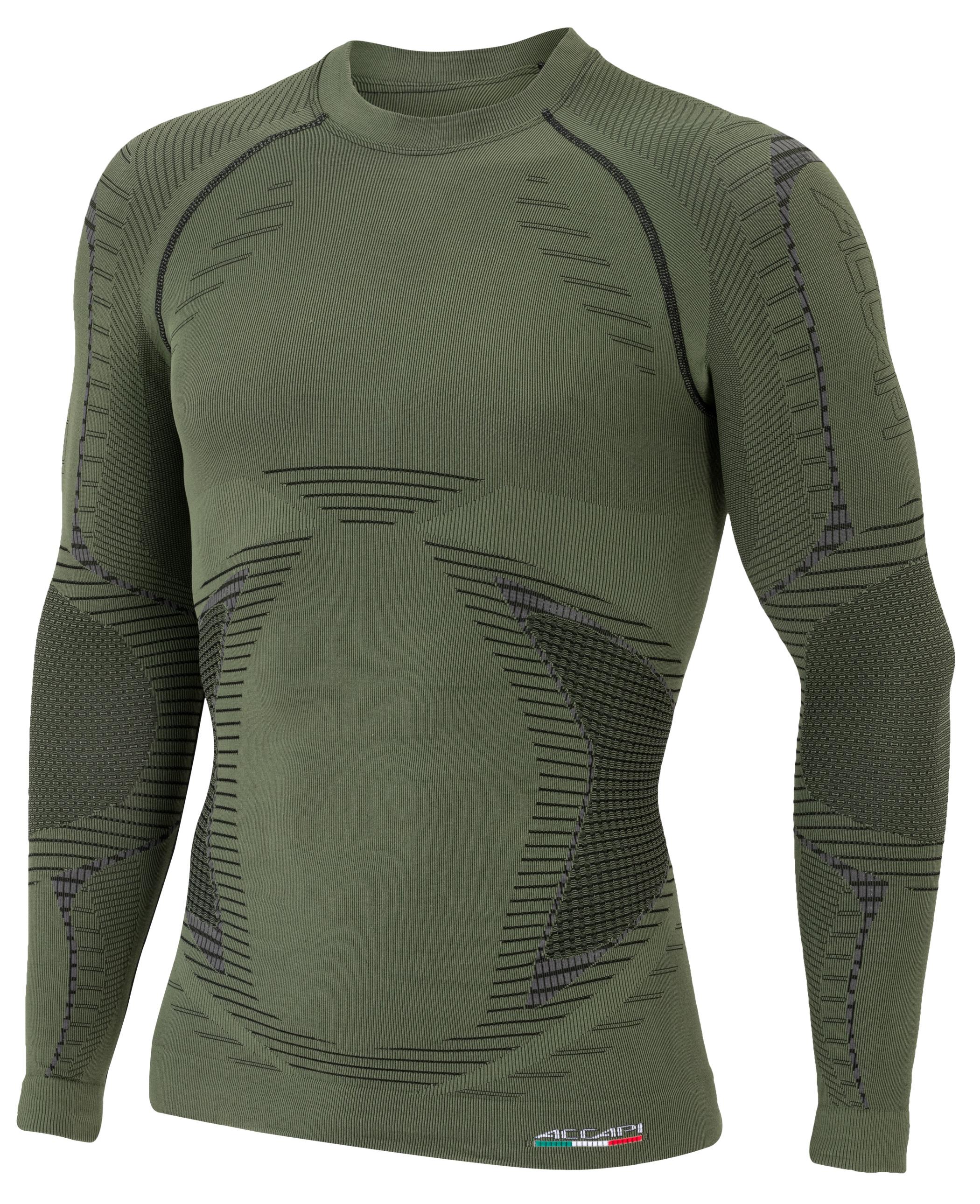 фото Футболка с длинным рукавом accapi 2020-21 x-country long sl. military green (us:xl/xxl)