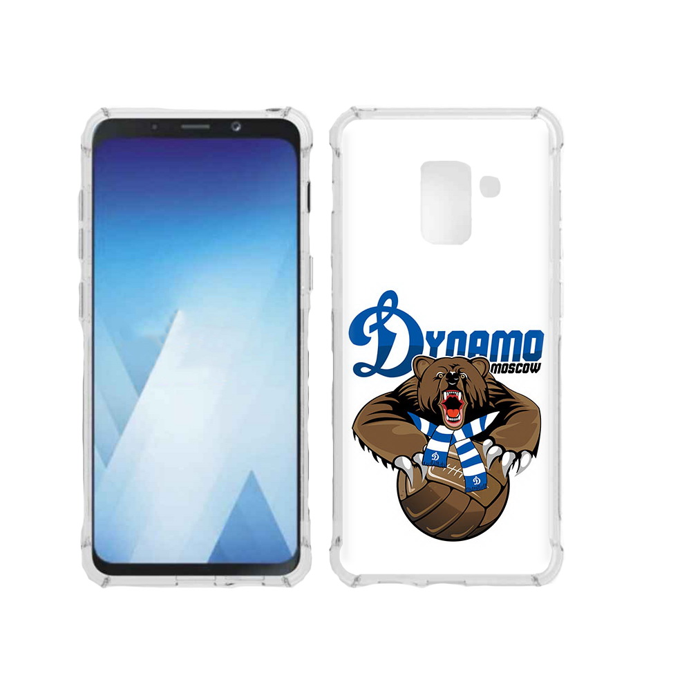 

Чехол MyPads Tocco для Samsung Galaxy A5 (2018) ФК Динамо медведь (PT95317.573.175), Прозрачный, Tocco