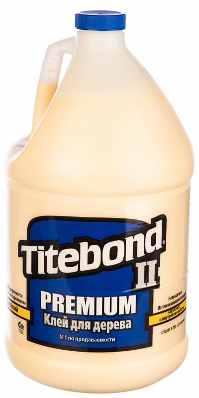 TITEBOND II Premium клей для столярных работ влагостойкий (3,785л)