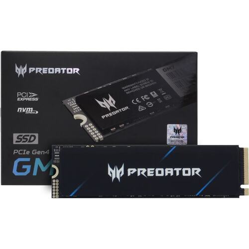 

SSD M.2 2280 PCIe 4.0 x4 1 TB Acer Predator GM7 7200/6300 MB/s BL.9BWWR.118