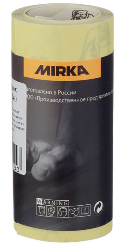 MIRKA MIROX бумага шлифовальная Р240 115х5000мм рул 057 квм 399₽