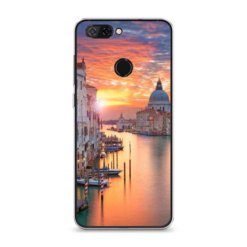 

Чехол на ZTE Blade V9 "Восход 11", Розовый;оранжевый, 132450-2