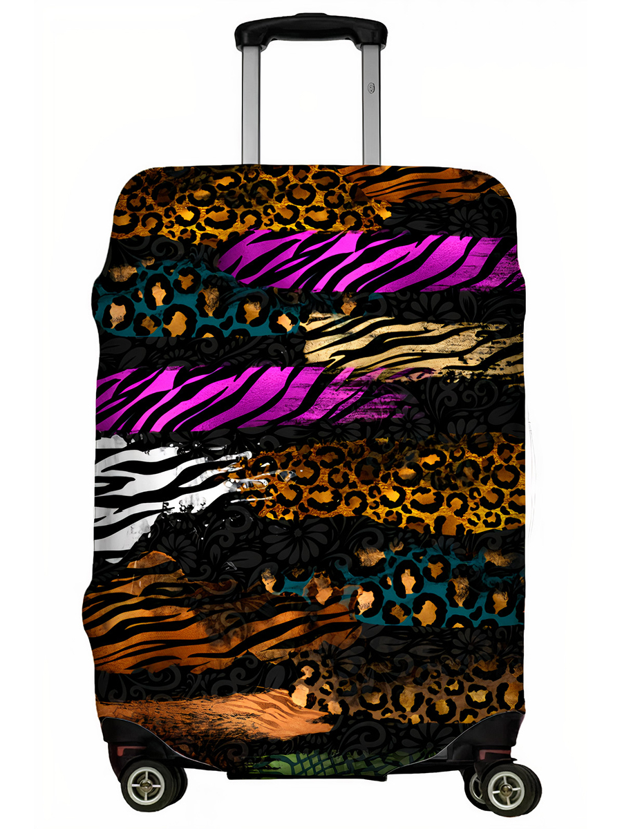 фото Чехол для чемодана lejoy lj-case-234 animal print s