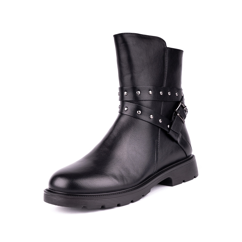 

Полусапоги женские INSTREET 245-32WK-838SR черные 41 RU, Черный, 245-32WK-838SR