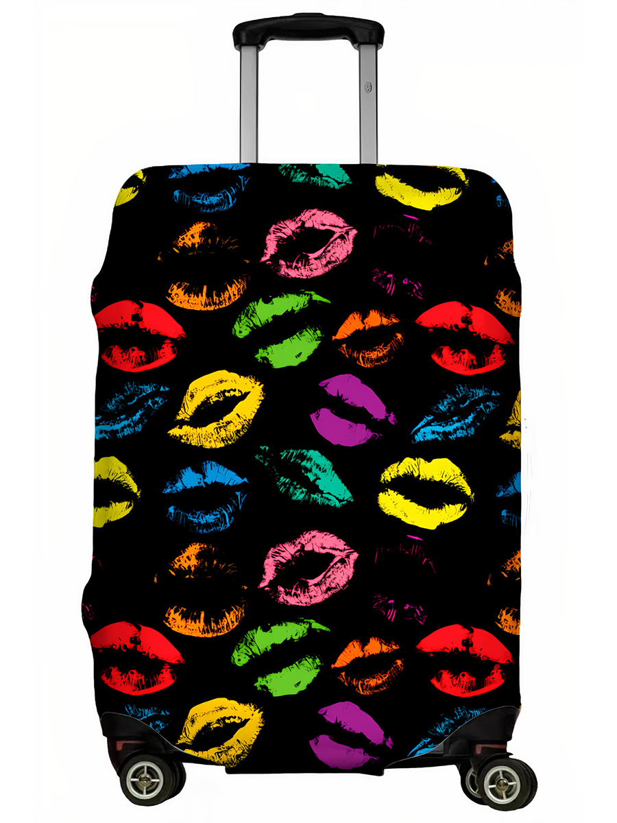 фото Чехол для чемодана lejoy lj-case-245 many lips s