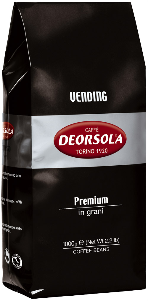 Кофе в зёрнах Deorsola Premium Италия, 1000 г