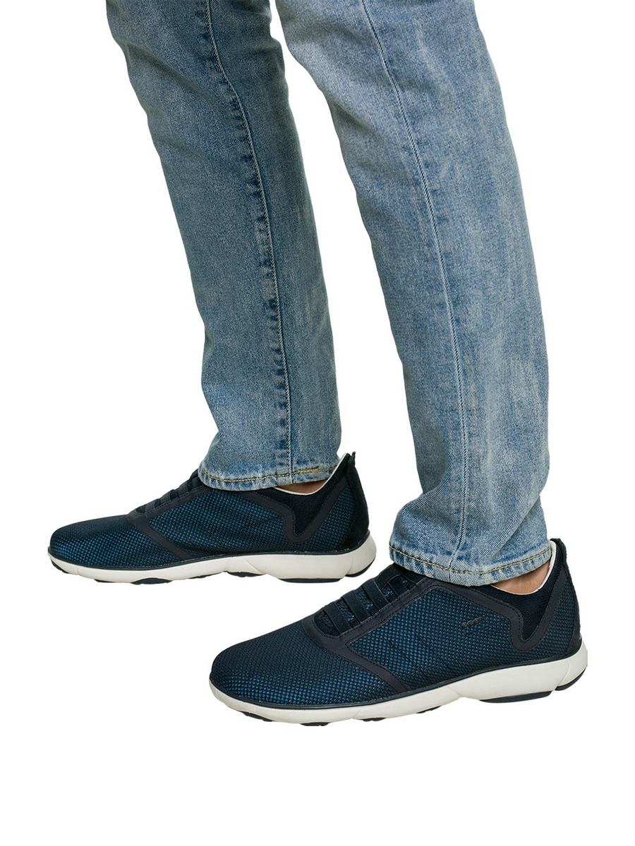 

Кроссовки мужские GEOX 001394000 синие 43 EU, Синий, 001394000