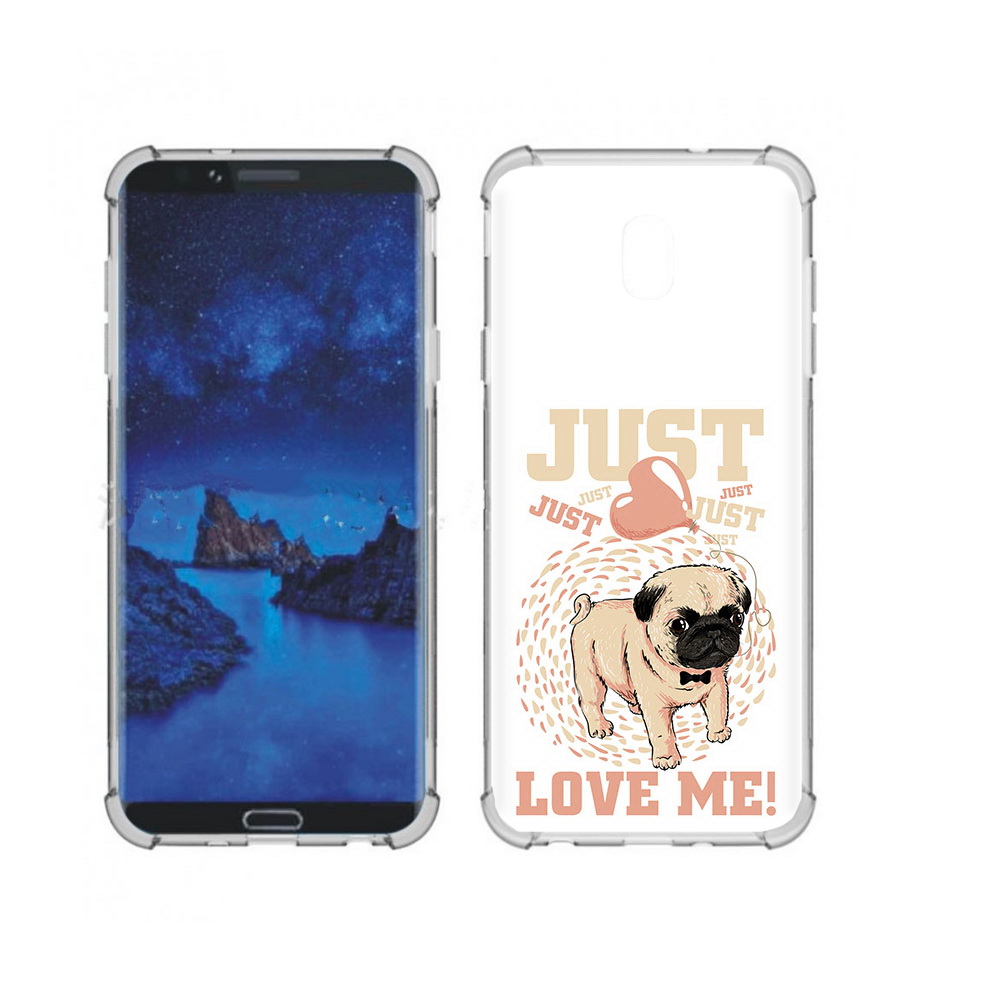 

Чехол MyPads Tocco для Samsung Galaxy J7 (2018) Люби меня (PT226928.596.109), Прозрачный, Tocco