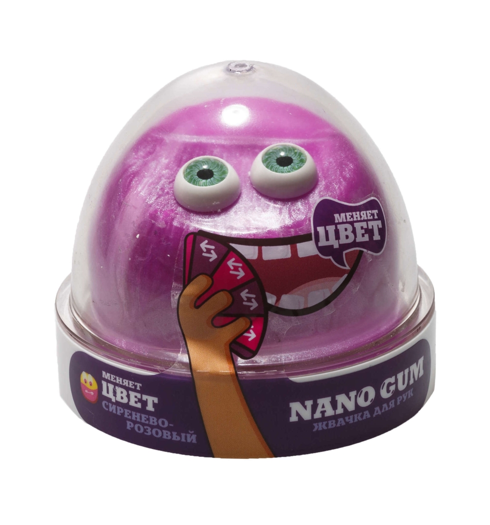 

Пластилин для лепки Nano Gum Жвачка для рук, в ассорт.