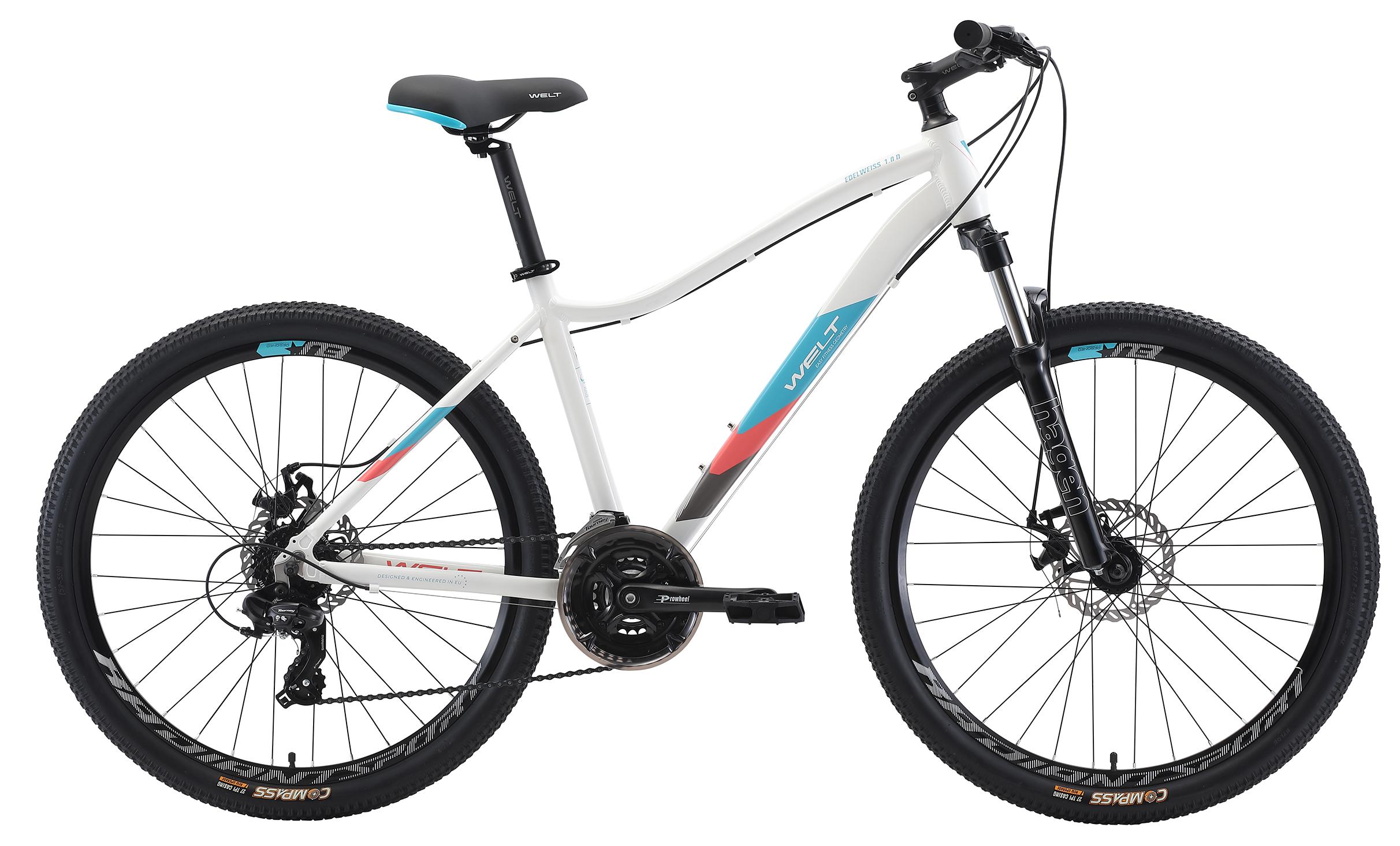 

Велосипед Welt Edelweiss 1.0 D 26 (2021) 26", Белый