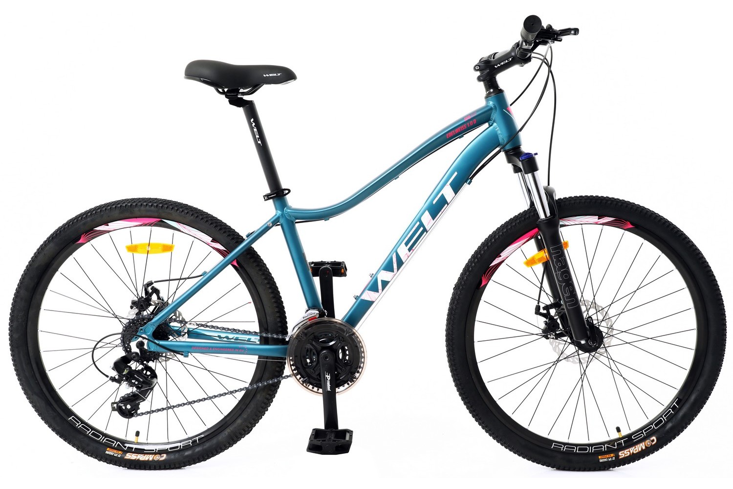 

Велосипед Welt Edelweiss 1.0 D 26 (2022) S, Синий