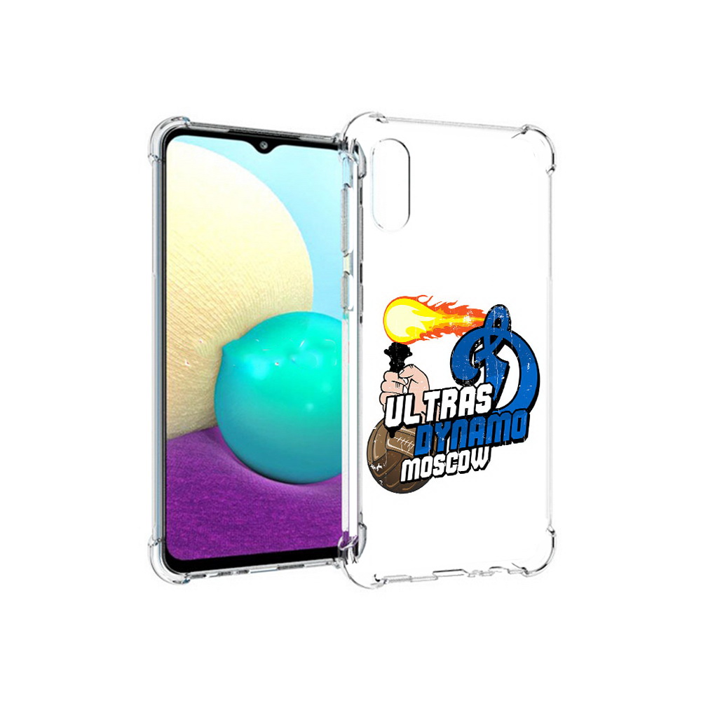 

Чехол MyPads Tocco для Samsung Galaxy M02 ФК Динамо (PT157689.478.177), Прозрачный, Tocco