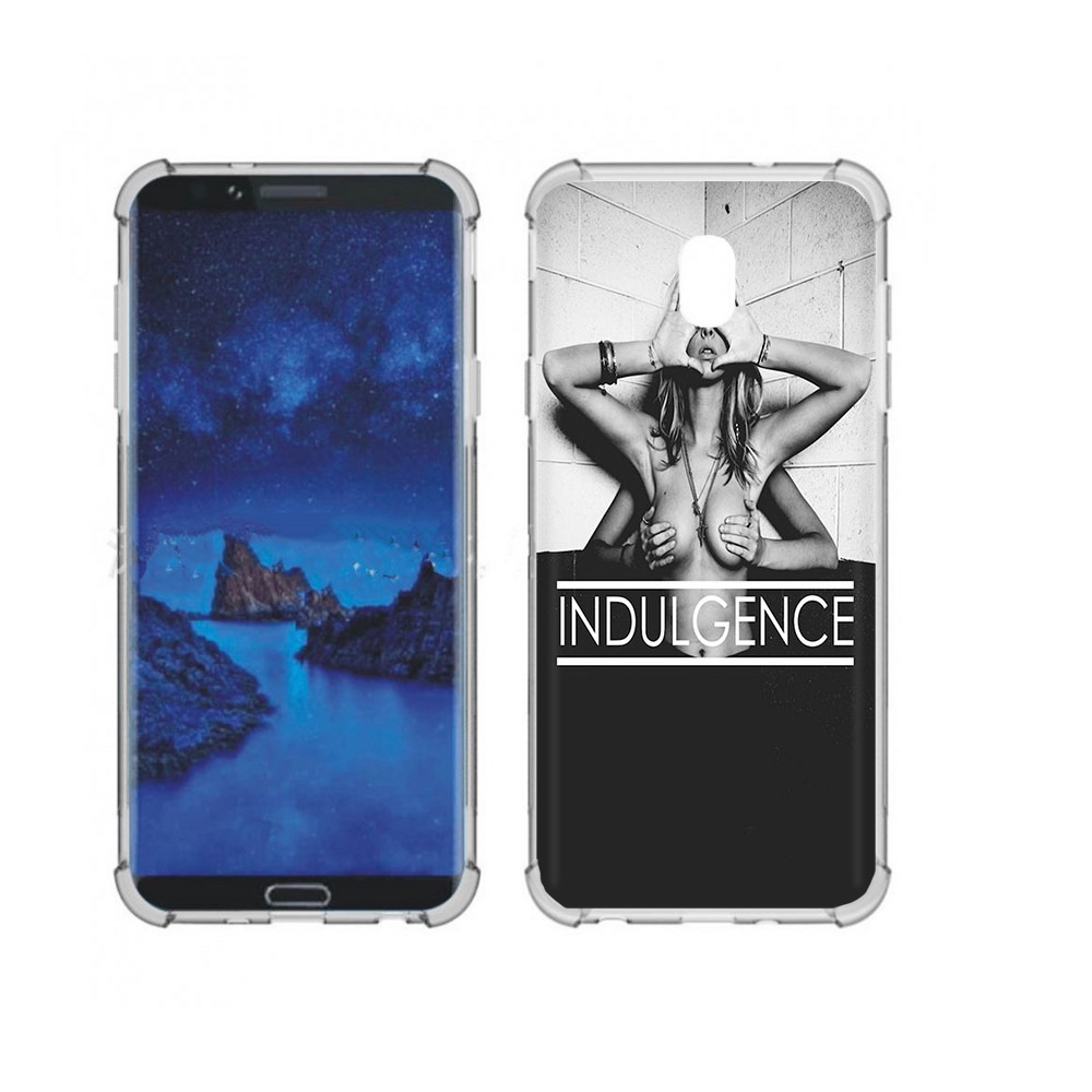 

Чехол MyPads Tocco для Samsung Galaxy J7 (2018) Страсть (PT226928.596.163), Прозрачный, Tocco