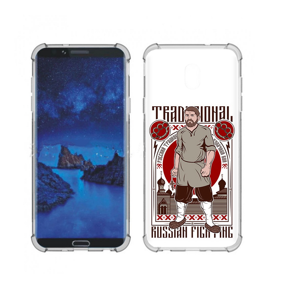 

Чехол MyPads Tocco для Samsung Galaxy J7 (2018) Традициональный мужчина (PT226928.596.173), Прозрачный, Tocco