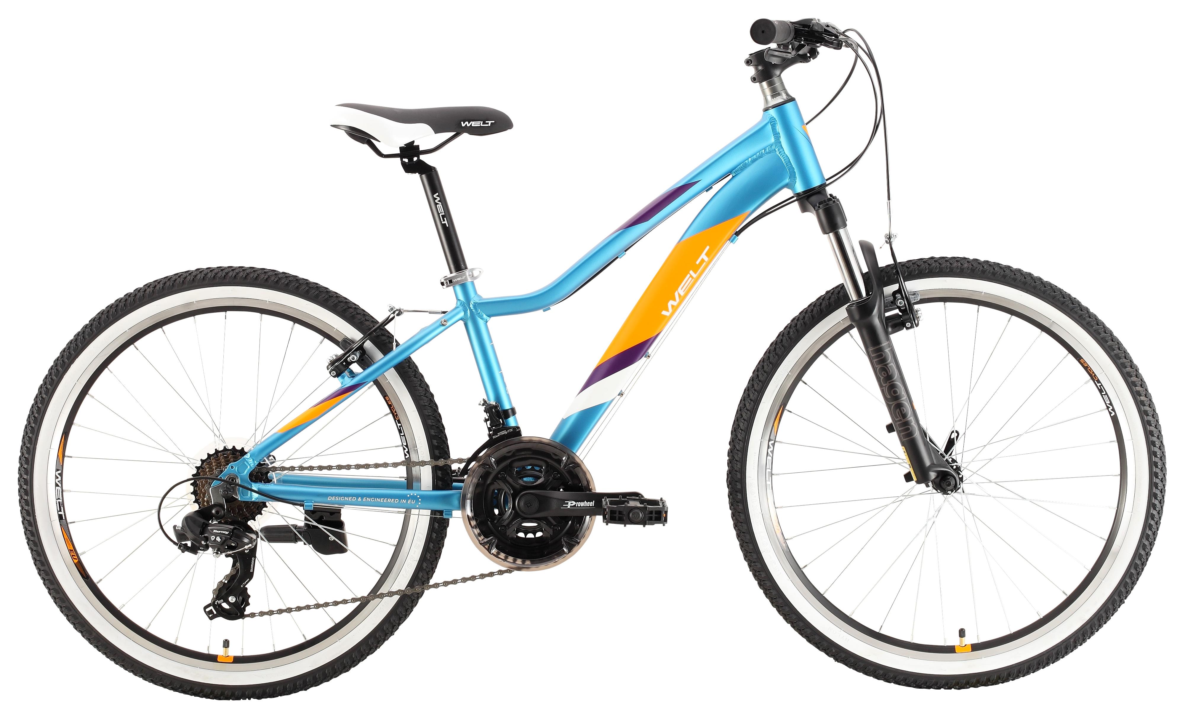 

Велосипед Welt Edelweiss 24 (2021) tiffany blue, Голубой