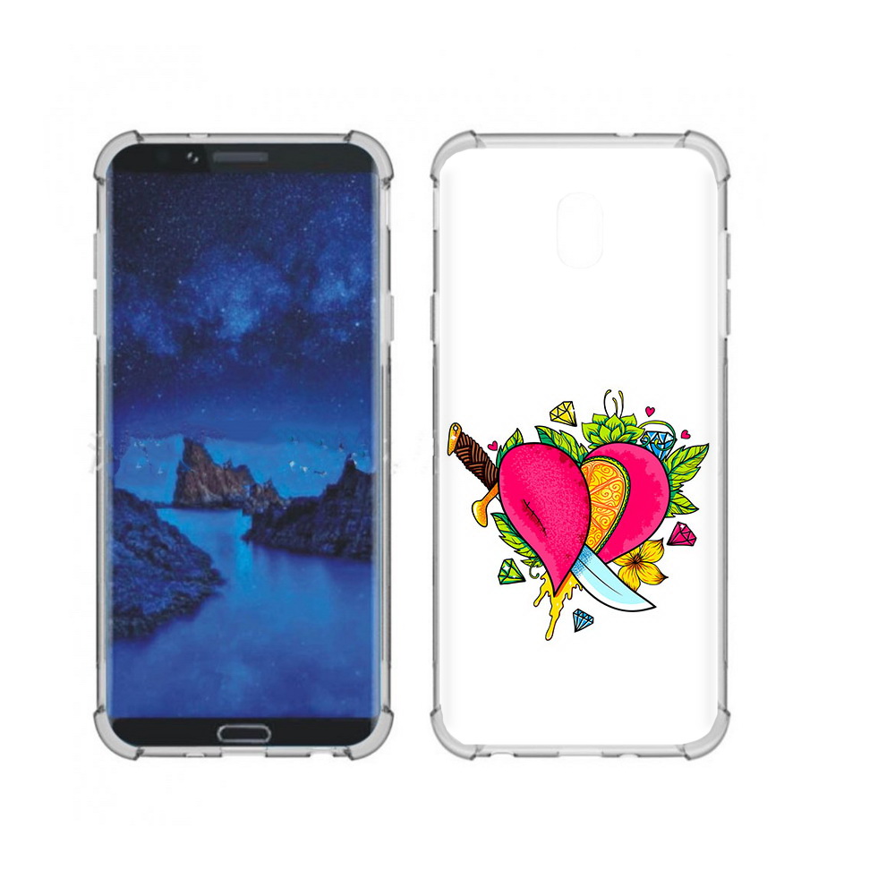 

Чехол MyPads Tocco для Samsung Galaxy J7 (2018) Фруктовое сердце (PT226928.596.188), Прозрачный, Tocco