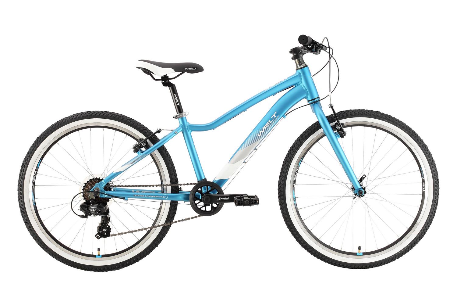 

Велосипед Welt Edelweiss 24 R (2021) tiffany blue, Голубой