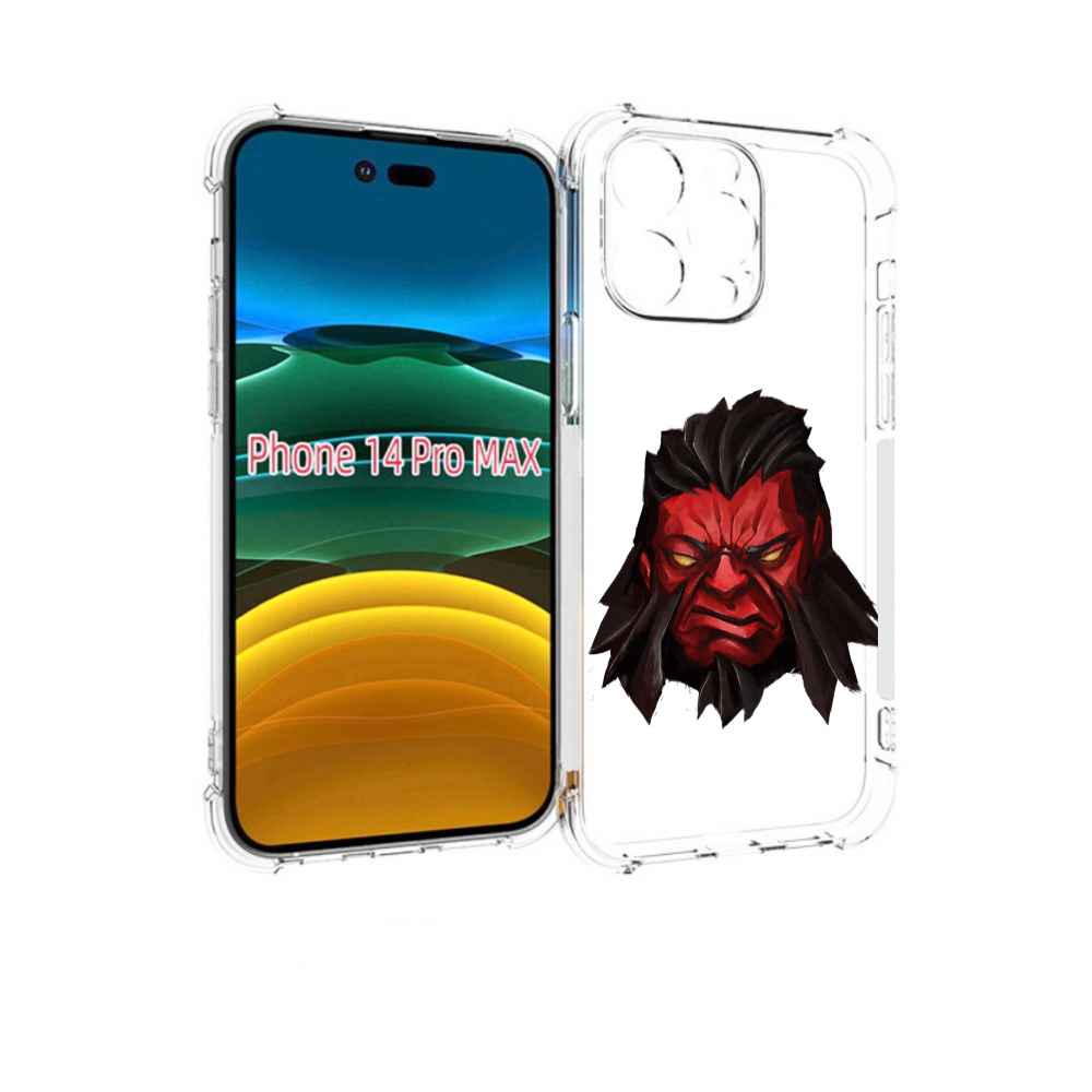 

Чехол MyPads dota-2-axe для iPhone 14 Pro Max, Прозрачный, Tocco