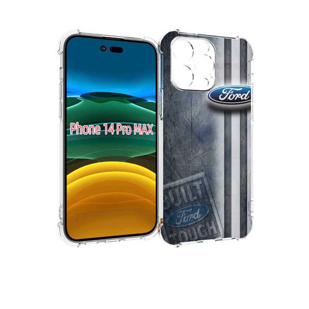 

Чехол MyPads ford 2 для iPhone 14 Pro Max, Прозрачный, Tocco