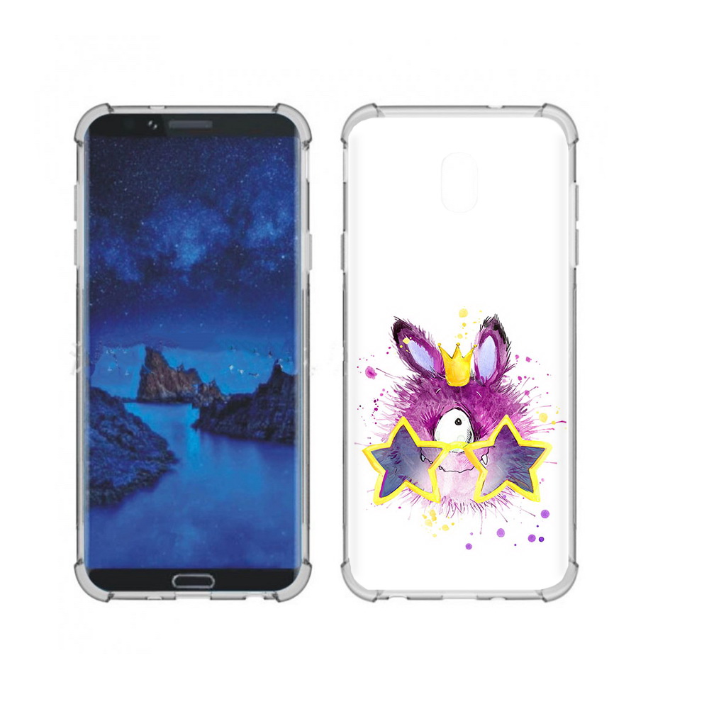 

Чехол MyPads Tocco для Samsung Galaxy J7 (2018) Шуршуля (PT226928.596.202), Прозрачный, Tocco