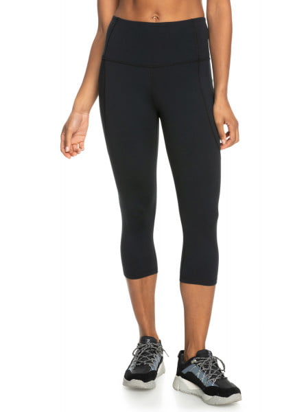 

Леггинсы женские Roxy ERJWP03040 черные M, Черный, ERJWP03040