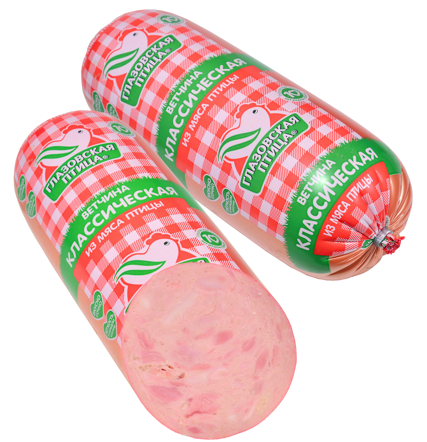

Ветчина Глазовская птица Классическая куриная 400 г