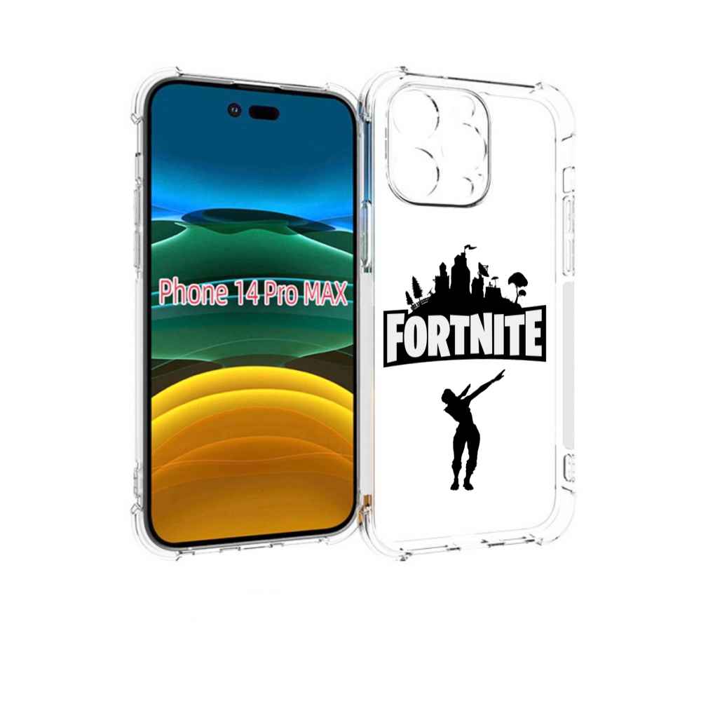 

Чехол MyPads fortnite-2 для iPhone 14 Pro Max, Прозрачный, Tocco