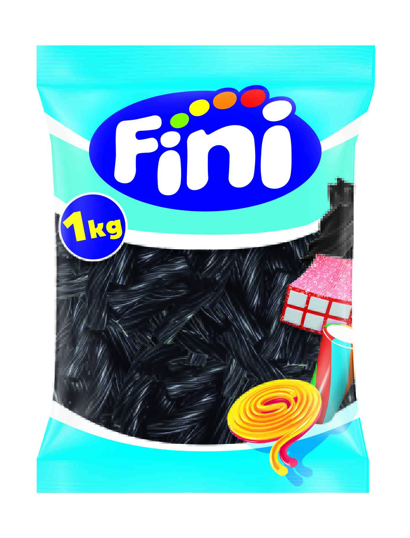 

Мармелад Fini Жгутики мини Лакрица, 1 кг