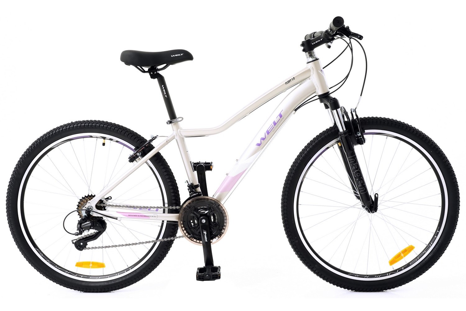 

Велосипед Welt Floxy 1.0 V 26 (2022) S, Серый;красный