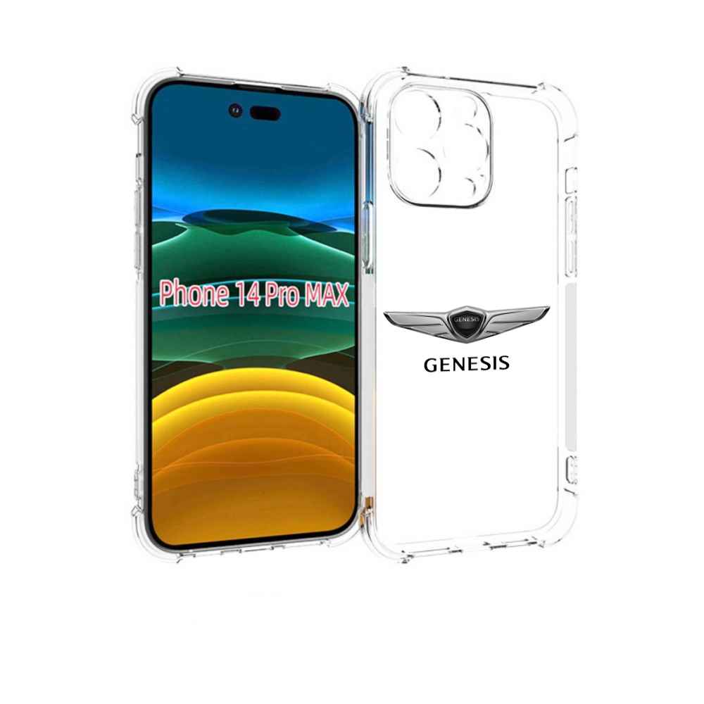 

Чехол MyPads genesis-3 мужской для iPhone 14 Pro Max, Прозрачный, Tocco