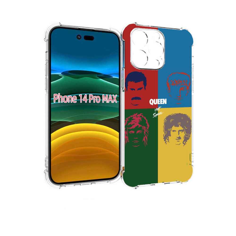 

Чехол MyPads hot space queen альбом для iPhone 14 Pro Max, Прозрачный, Tocco