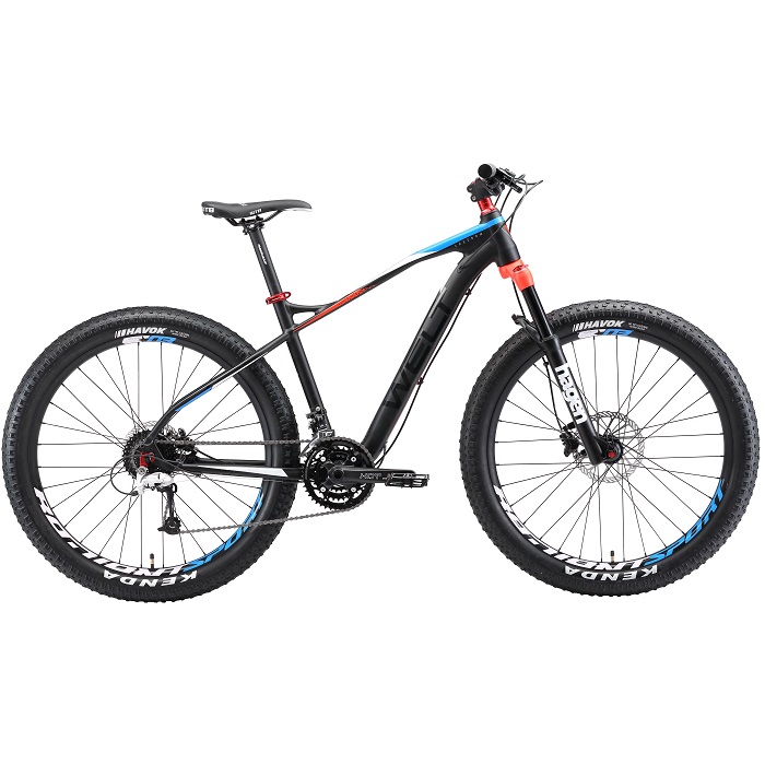 

Велосипед Welt Freedom 27 Plus (2018) matt black/red, Черный;красный