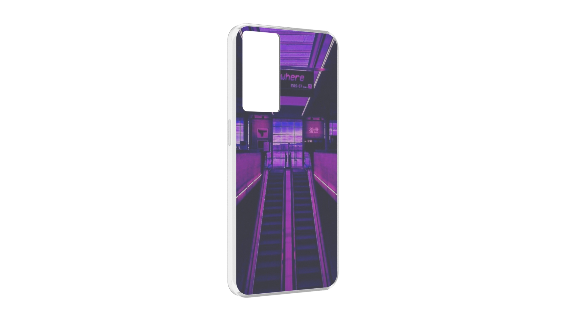 

Чехол MyPads фиолетовый эскалатор для OPPO A96 5G / Reno7 Lite / Reno 7Z / F12 Pro 5G, Прозрачный, Tocco